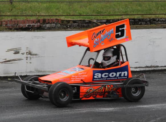 Connor St. Aubyn in his Micro F2