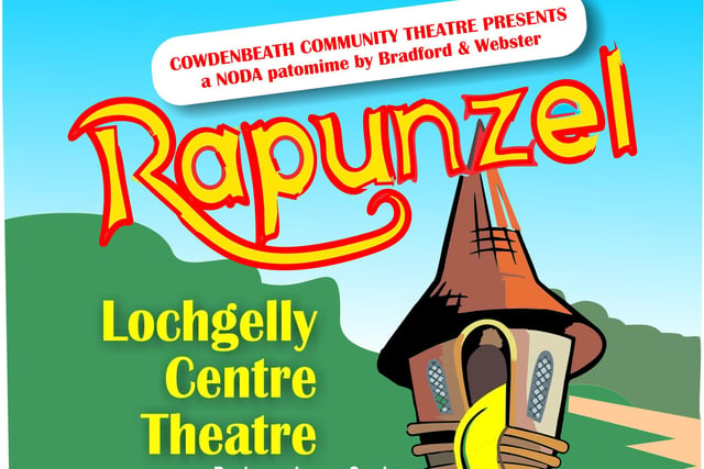 Come along and join  ‘Cowdenbeath Community Theatre’ as members present ‘Rapunzel’ , complete with all the usual family friendly pantomime traditions, to you get you in a magically festive mood.  Performances will run from December 7 to 10 at Lochgelly Centre.  Tickets from www.onfife.com