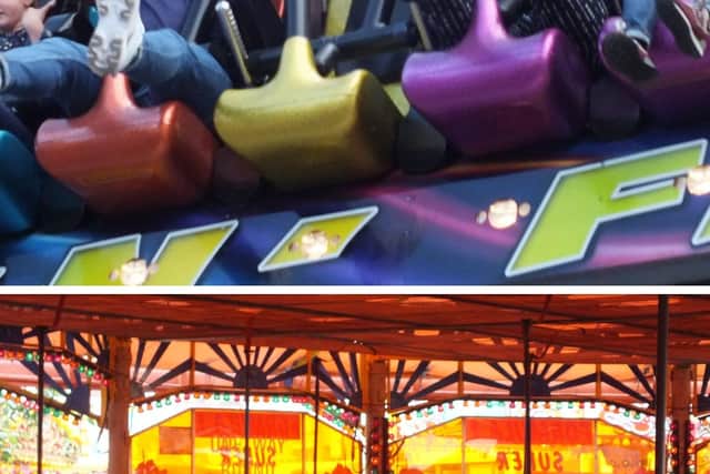 There are plenty of fairground attractions for thrillseekers to enjoy.