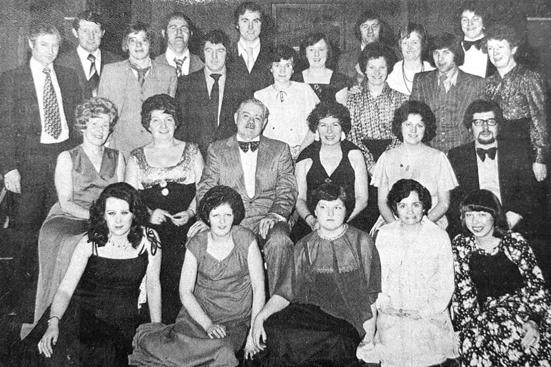 Staff from William Robb in Kirkcaldy held their annual dinner and dance in the Parkway Hotel in 1978.