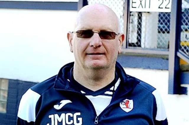 Raith Rovers manager John McGlynn (picture by Tony Fimister)