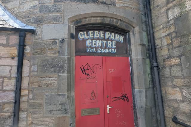 The door to the former school (Pic: Fife Free Press)