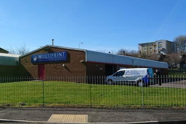 The former Multiprint business which traded in Kirkcaldy for over 50 years (Pic: Google Maps)