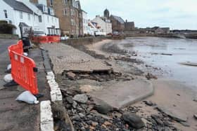 The Kinghorn slipway was badly damaged last November.  (Image from Kirkcaldy area committee papers)