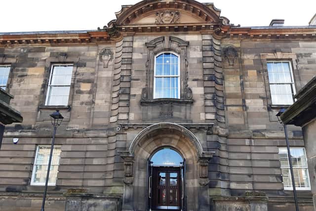 The case called at Kirkcaldy Sheriff Court