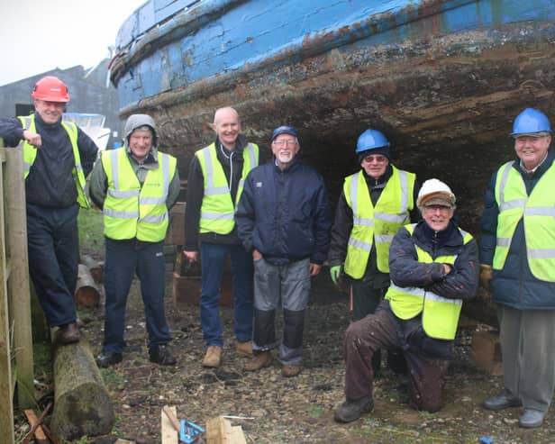 Volunteers involved in the project which has been handed a funding boost (Pic: Cellardyke Trust)