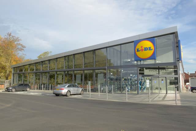 The new Lidl store in Kirkcaldy