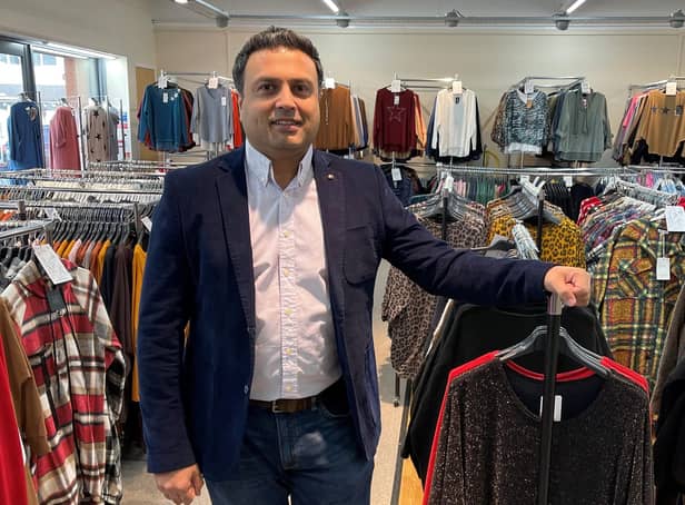 Tahir Ali is set to launch the new department store in Kirkcaldy