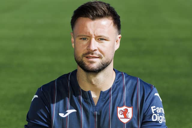 Fordyce was crocked at East End Park (Pic Mark Scates/SNS)