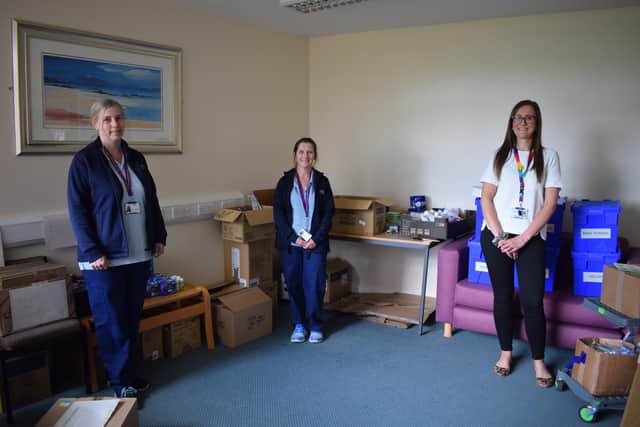 Healthcare staff and volunteers begin supplying home comforts to patients in Fife’s hospitals.