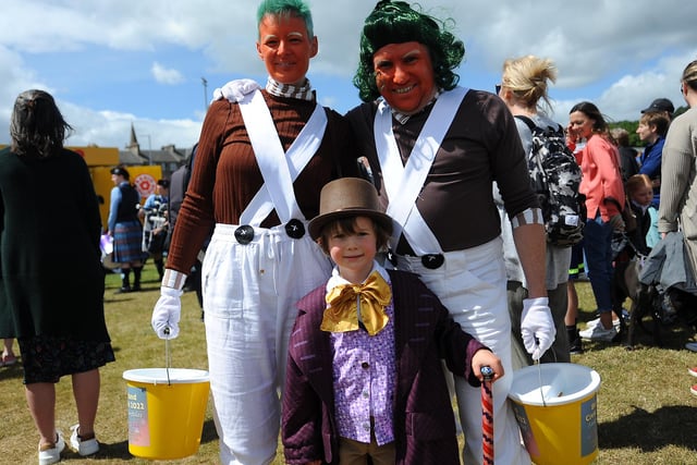Fancy dress was the order of the day! (Pic:  Fife Photo Agency)
