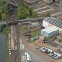 Network Rail wants to secure planning permission for a small maintenance compound and access point on industrial brownfield land to the south west of the Edlon/Pfaudler-Balfour Elm Park (Pic: Submitted)