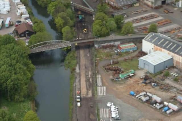 Network Rail wants to secure planning permission for a small maintenance compound and access point on industrial brownfield land to the south west of the Edlon/Pfaudler-Balfour Elm Park (Pic: Submitted)