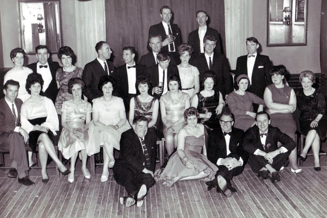 Staff of the Kirkcaldy High Street store Rent A Set - later renamed Radio Rentals - on a night out at the Parkway Hotel in 1966.