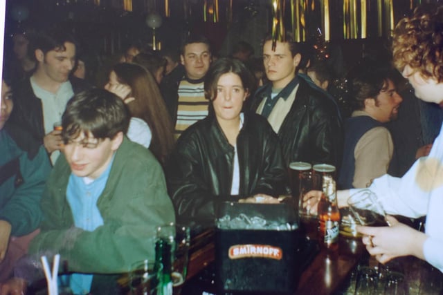 Early 1990s at Smithy's Tavern, and a packed bar