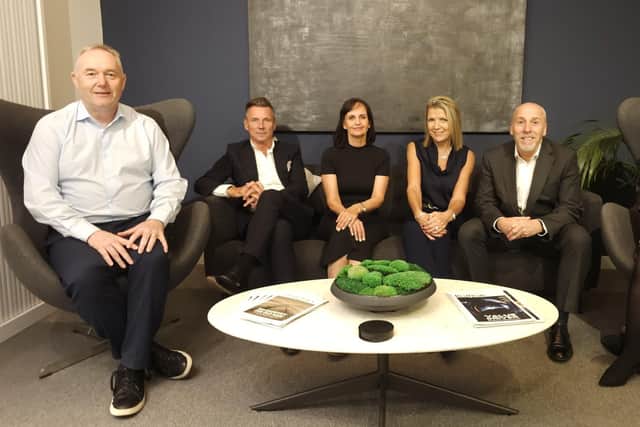 From left: Garry Clarke, Allan Dowie, Jill Glen, Christine Convy, Donald McKinnon and Victoria Kirkhope | Pic Contributed
