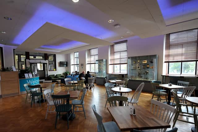 Cafe Wemyss at Kirkcaldy Galleries has undergone a makeover and has now re-opened. Pic: Fife Photo Agency.