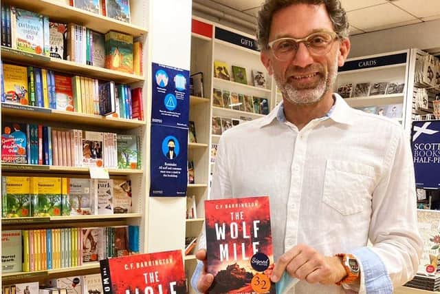 Chris Barrington has published his debut novel, The Wolf Mile, after securing a three-book contract.