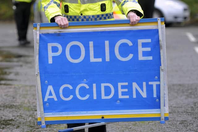 Sadly a pedestrian died in the incident.