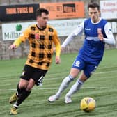 Danny Swanson suffered a serious injury in the pre-season friendly against Burntisland Shipyard
