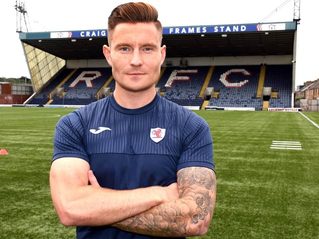 Euan Murray is back for his second spell at Raith Rovers (Pic by Tony Fimister)