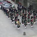 People procession Edinburgh