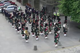 People procession Edinburgh