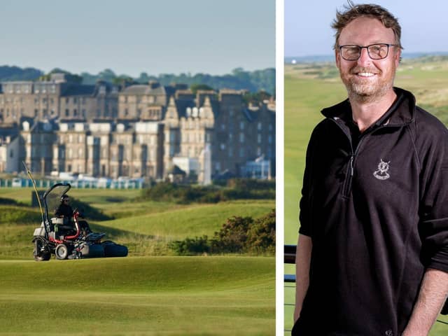 Jon Wood is only the 10th Keeper of the Greens at the Old Course (Pics: Submitted)