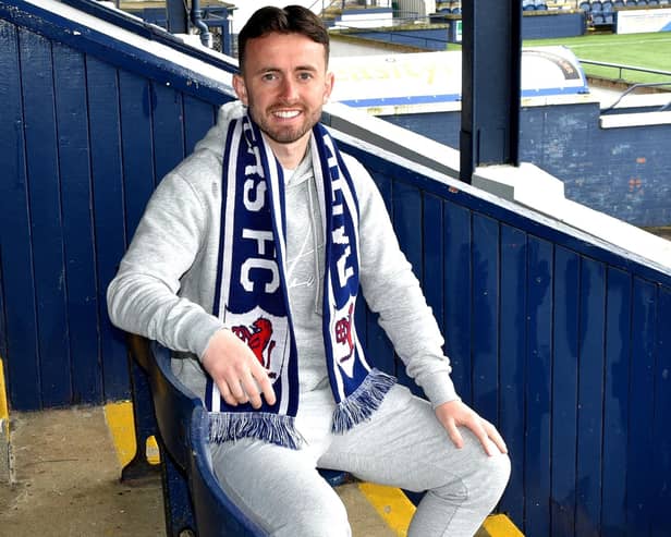 Aidan Connolly signed a contract extension with Raith this summer (Pic Tony Fimister)