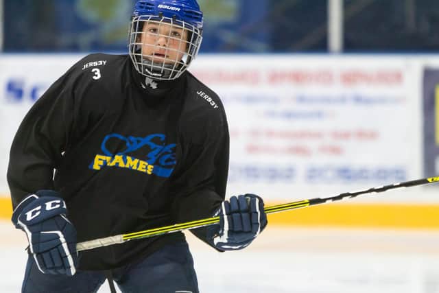 Yehor Tsybenko has got the go-ahead to play ice hockey in Kirkcaldy (Pic: Derek Young)
