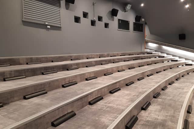 The refurbished auditorium at Adam Smith Theatre, Kirkcaldy (Pic: Fife Free Press)