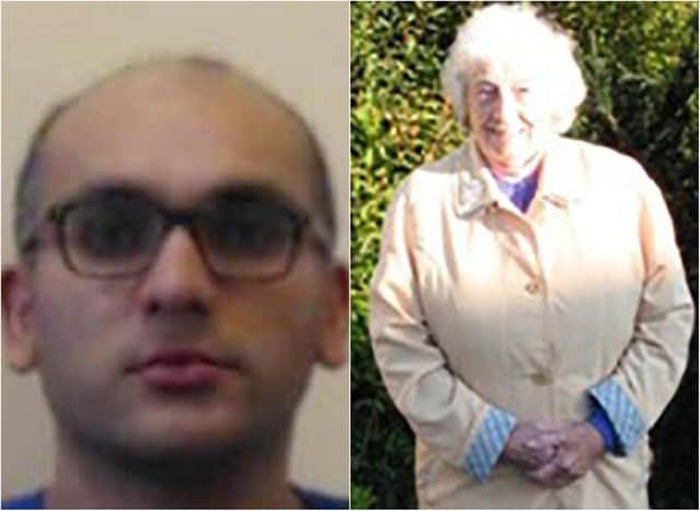 Sandeep Patel murdered 97-year-old Annie Temple in her Fife home.