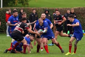 Kirkcaldy push forward in their Tennent's National League Division 2 game against Preston Lodge (picture by Michael Booth)