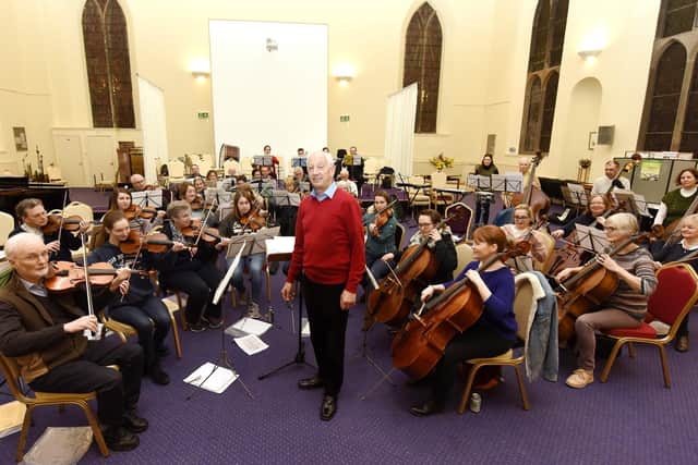 Kirkcaldy Orchestral Society in 2019 at the town's Old Kirk. Pic: Fife Photo Agency.