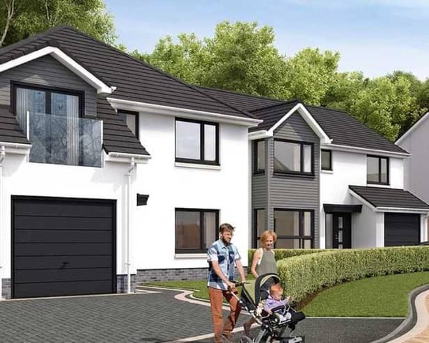 Campion Homes development in Glenrothes