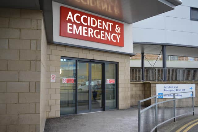 A&E is under pressure at the Victoria Hospital, Kirkcaldy
