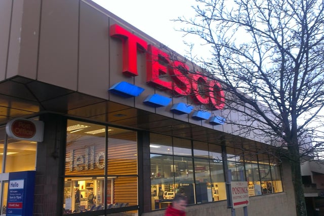Tesco was the anchor store at The Postings, taking over from Wm Low, but closed in 2015