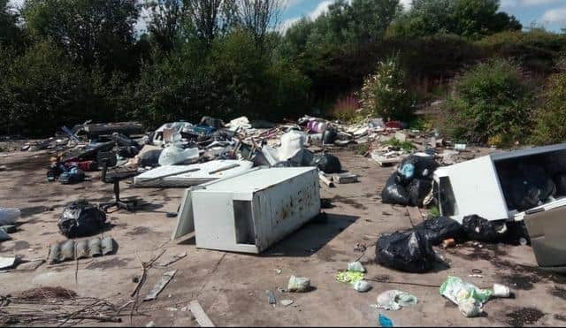 Fifers are being urged to ensure their festive clear outs don't end up being flytipped (Pic: Fife Free Press)