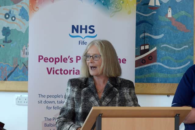 Rt Hon Tricia Marwick has been re-appointed as chairman of NHS Fife. Pic: George McLuskie