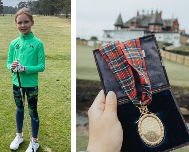 Jessica Wood from Kirkcaldy will take part in the inaugural Leven Gold Medal for junior golfers