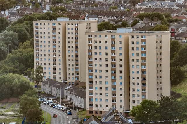 Swan and Memorial Court in Methil (Pic: Fife Council)