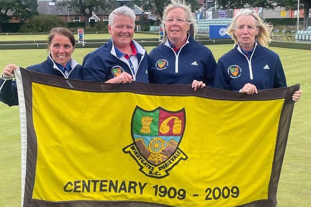 Windygates Bowling Club's gold medal-winning ladies' four (Pic: Windygates Bowling Club)