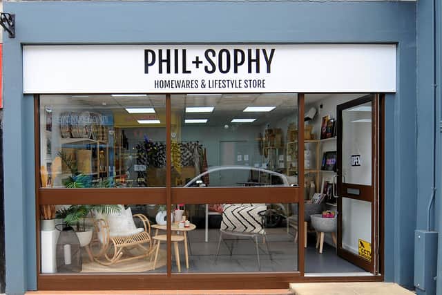 Phil+Sophy homeware boutique. Pic: Fife Photo Agency.