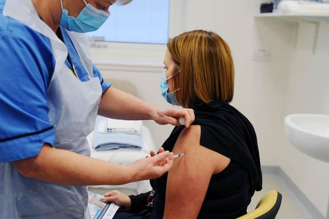 The percentage of Fifers vaccinated is lower than the Scottish average.