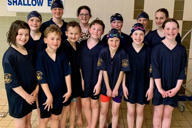 The young Cupar swimmers were involved in the high quality meet