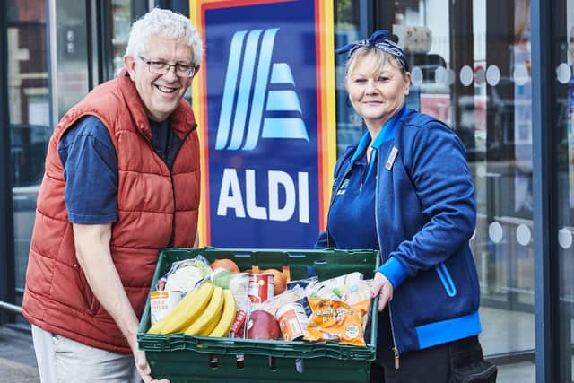 Aldi is giving away food to Fife charities at Christmas