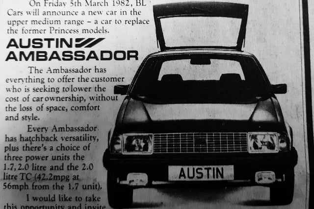 The Austin Ambassador was launched in March 1982.
It replaced the Austin Princess model.