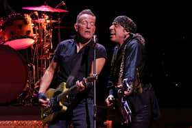 Bruce Springsteen and Steven Van Zandt (Photo by Mike Coppola/Getty Images)