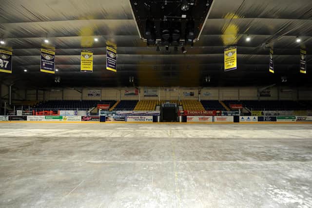 Looking across the ice pad (Pic: Fife Photo Agency)