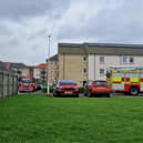 Fire crews at the care home in Kirkcaldy (Pic: Fife Free Press)